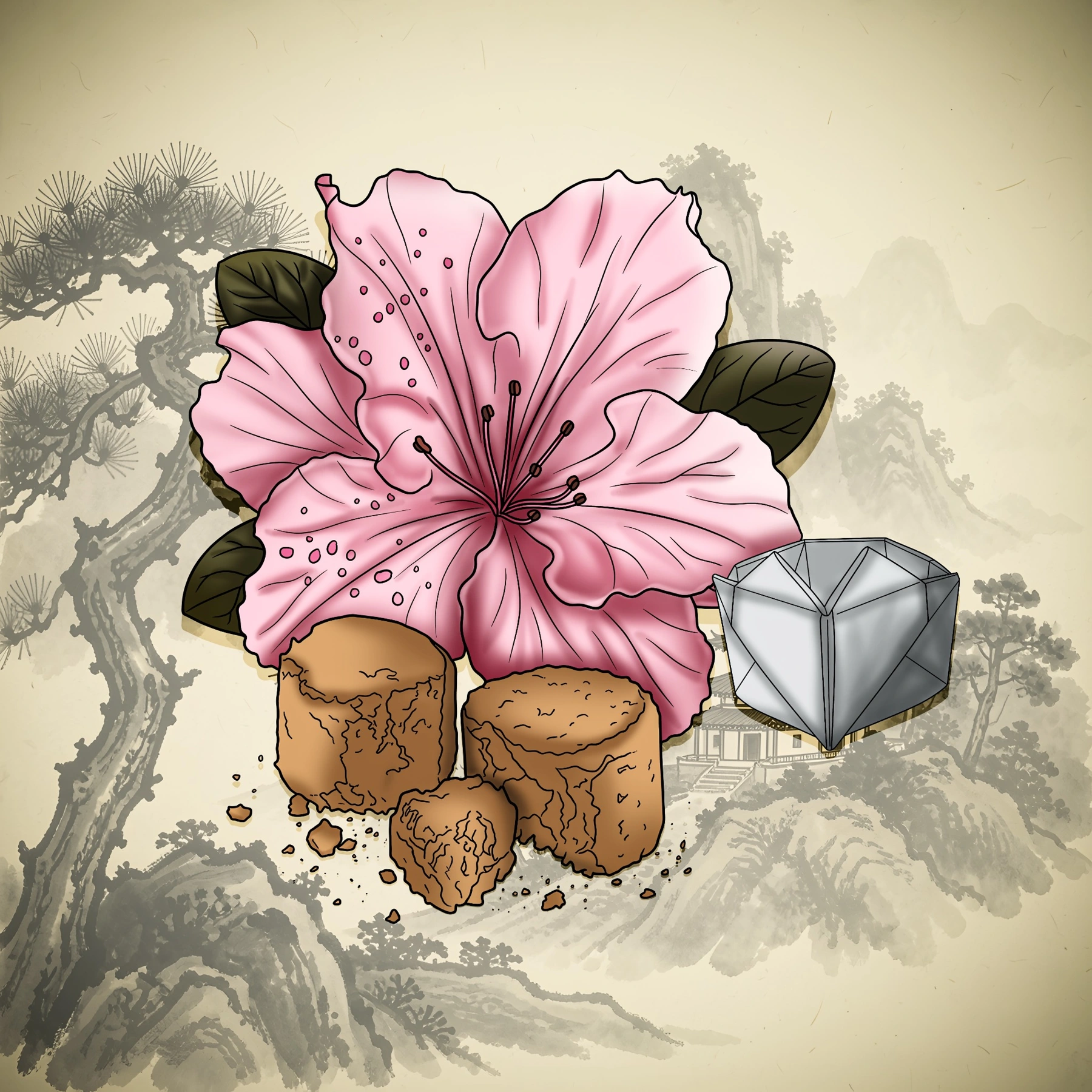 Pink bloom